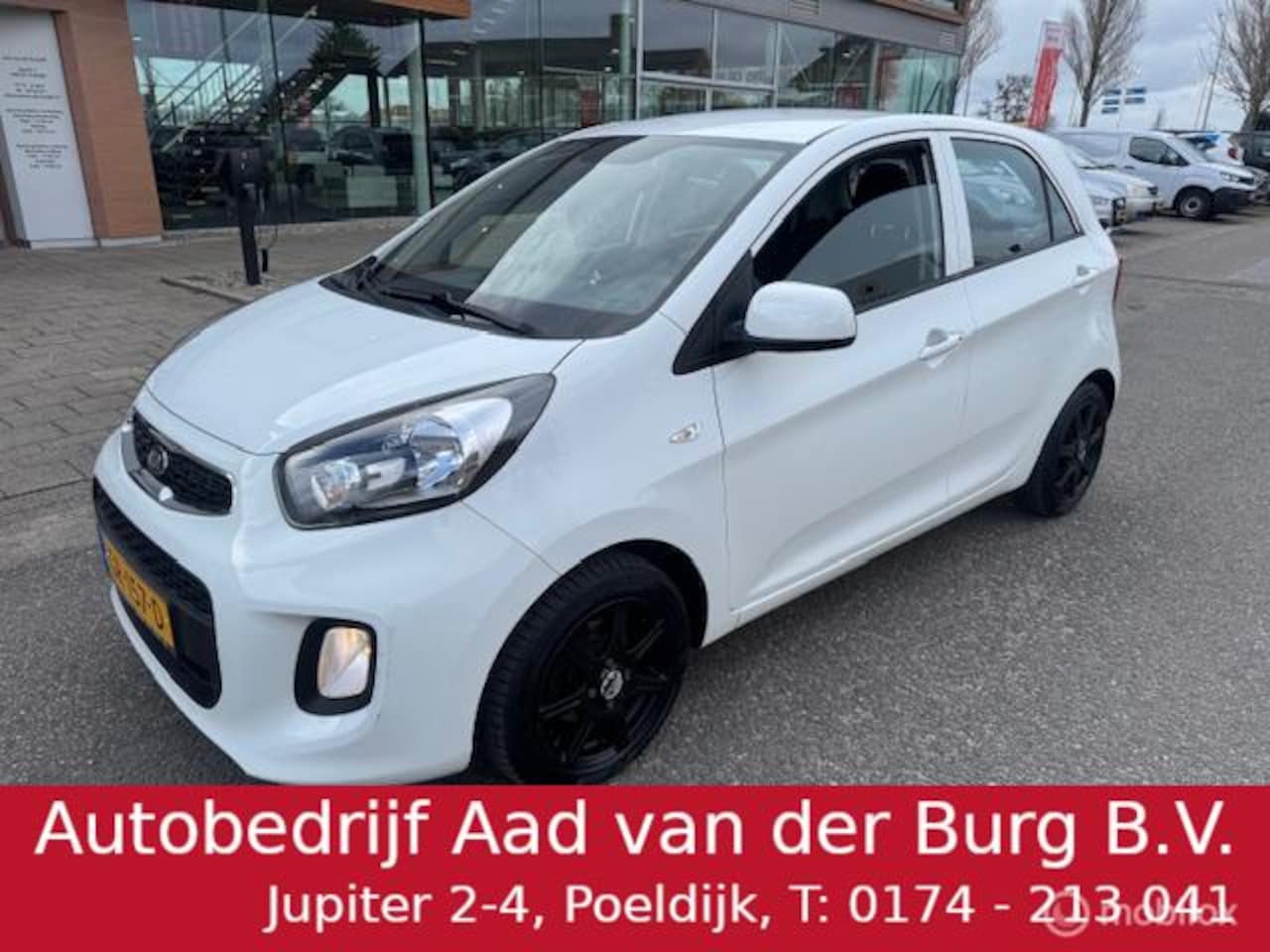 Kia Picanto - 1.0 CVVT First Edition 5 deurs , Airco , Electrische ramen , Centrale deurvergrendeling me - AutoWereld.nl