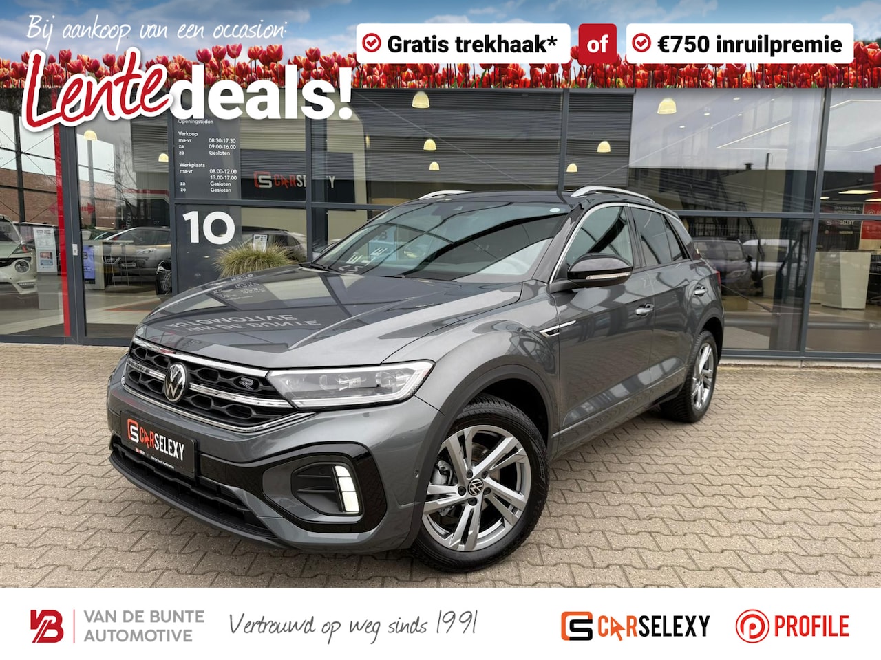 Volkswagen T-Roc - 1.5 TSI R-Line Business *Trekhaak* - AutoWereld.nl