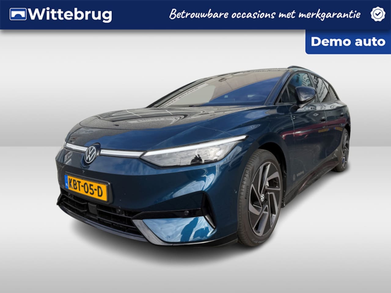 Volkswagen ID.7 Tourer - Pro Limited Edition Black 77 kWh Navigatie / 360 graden camera / Trekhaak inklapbaar / Voo - AutoWereld.nl