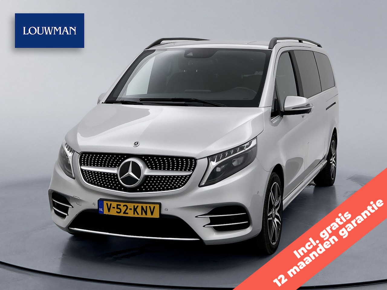 Mercedes-Benz V-klasse - 250d 4-MATIC Extra Lang Gratis 12 Maanden Garantie AMG Styling Leder Dubbele Schuifdeur - AutoWereld.nl
