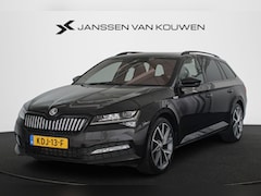 Skoda Superb Combi - 1.4 TSI iV Sportline Memory Standkachel Trekhaak Elektrische Achterklep