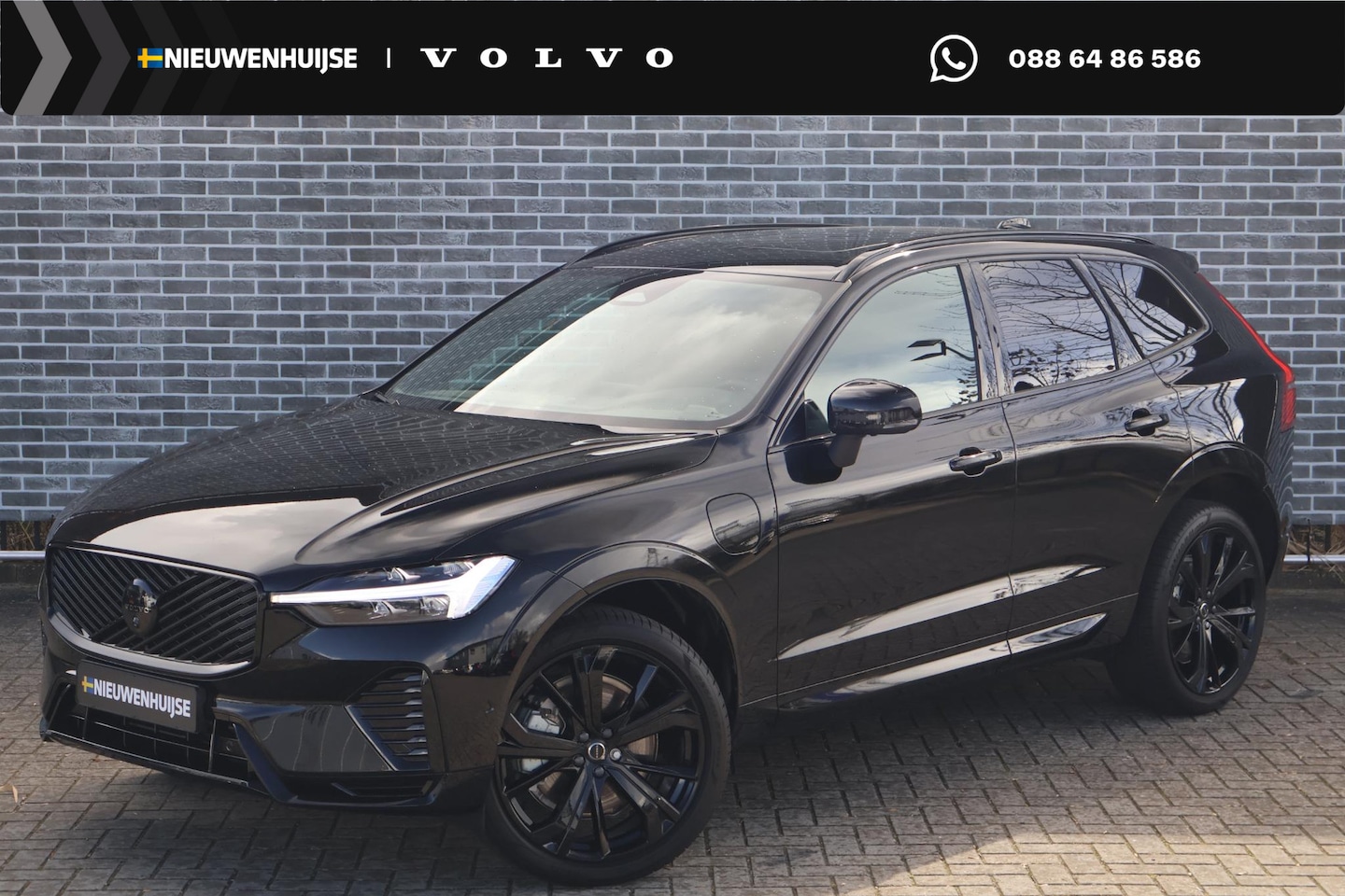 Volvo XC60 - 2.0 T8 Plug-in Hybrid AWD Plus Black Edition | Long Range PHEV | Facelift | Panoramadak | - AutoWereld.nl