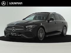 Mercedes-Benz C-klasse Estate - 180 Business Solution AMG | Trekhaak | Nightpakket | Parkeerpakket met 360°-camera | EASY