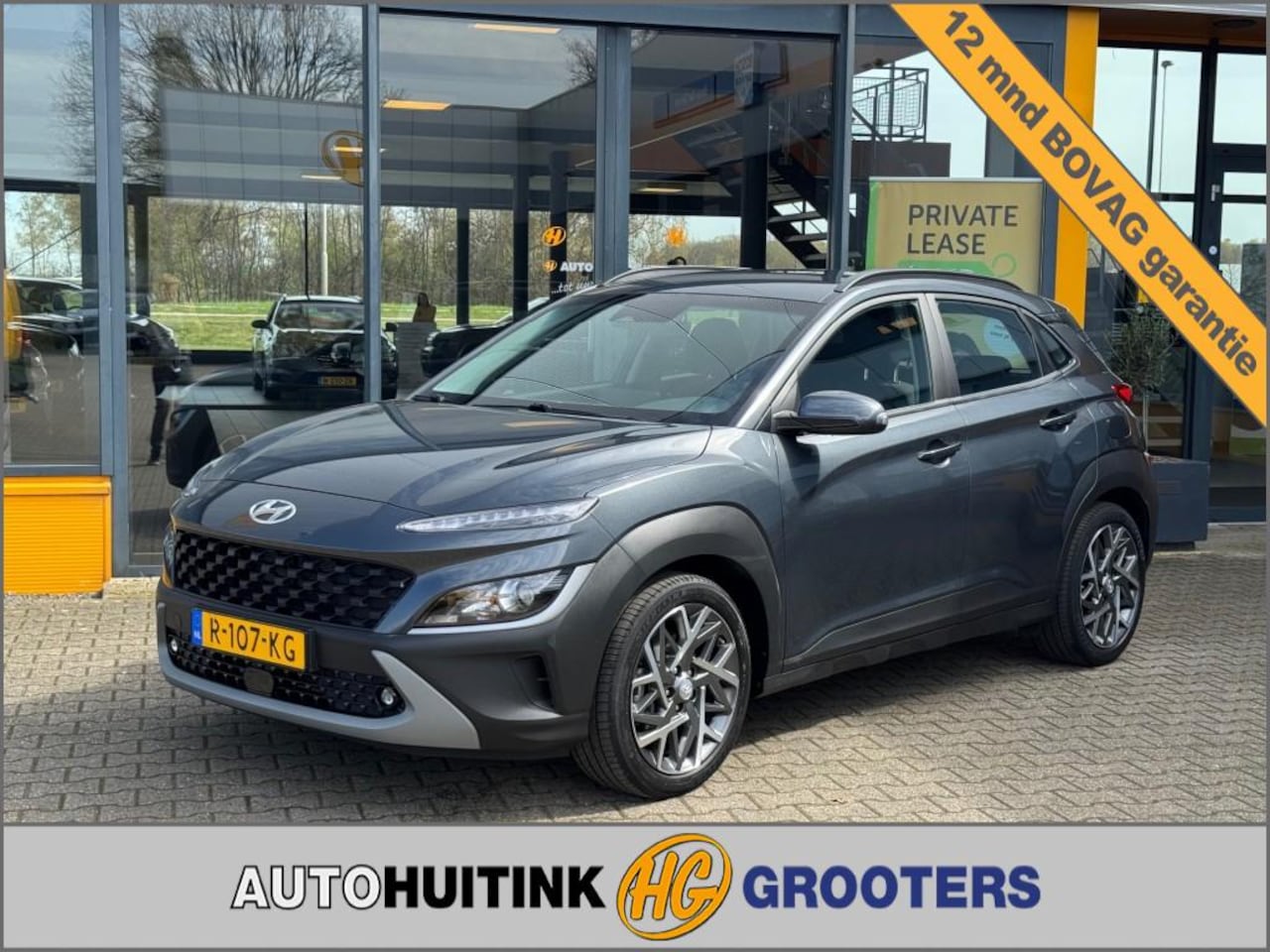Hyundai Kona - 1.6 GDI HEV Fashion Smart - camera - navi - adaptive cruise - AutoWereld.nl