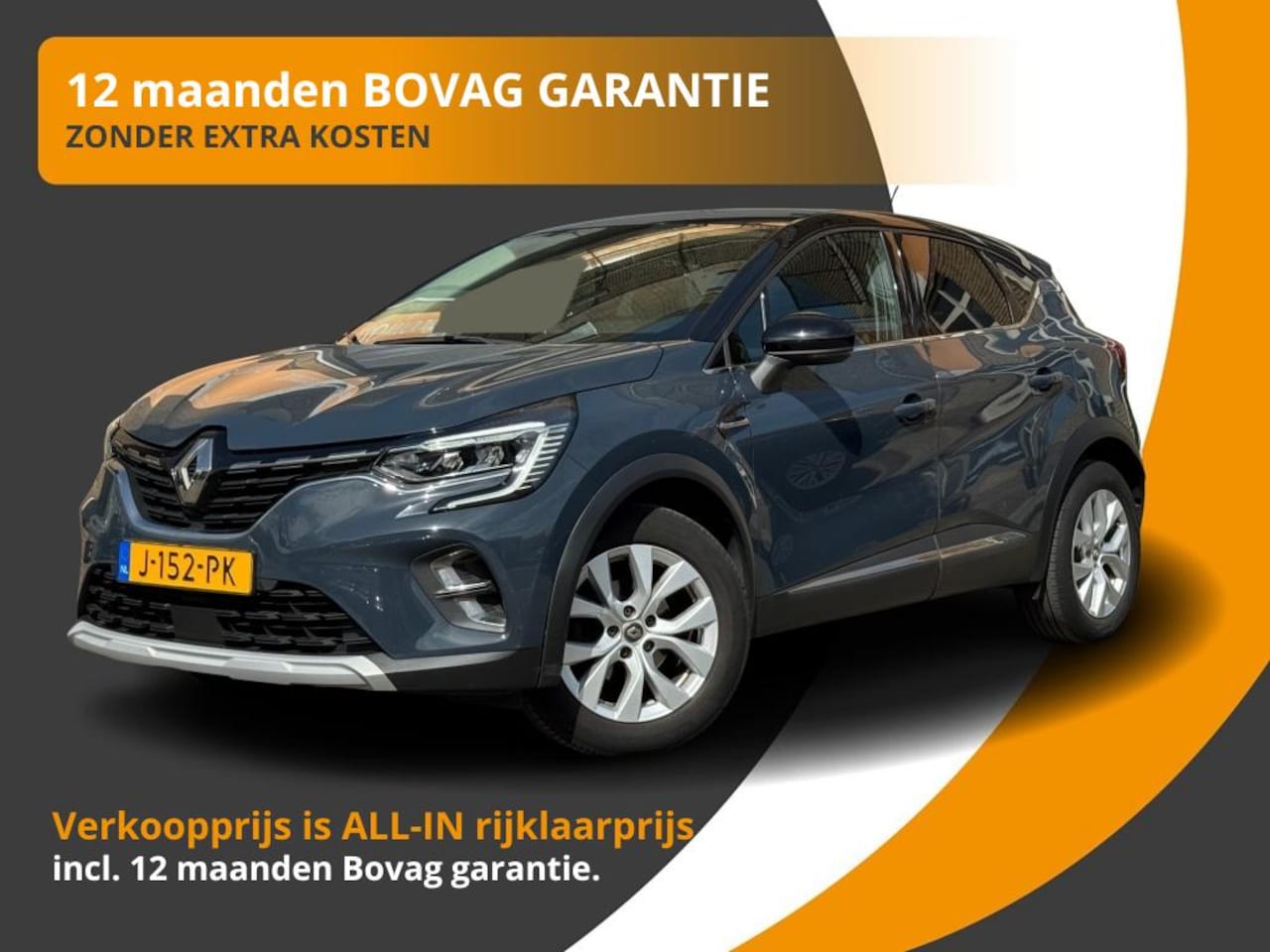 Renault Captur - 1.0 TCe INTENS LED/2-TONE/BOSE AUDIO/CARPLAY/NL-AUTO/1E EIG. - AutoWereld.nl