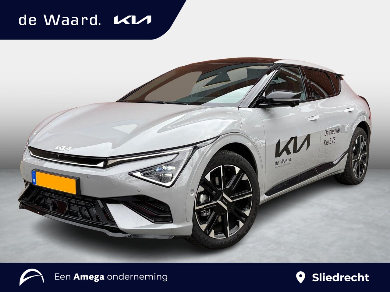 Kia EV6 - GT-Line 84kWh 228pk | €3.000,- KORTING | SCHUIF/KANTELDAK | HEAD-UP DISPLAY | MERIDIAN® PR - AutoWereld.nl