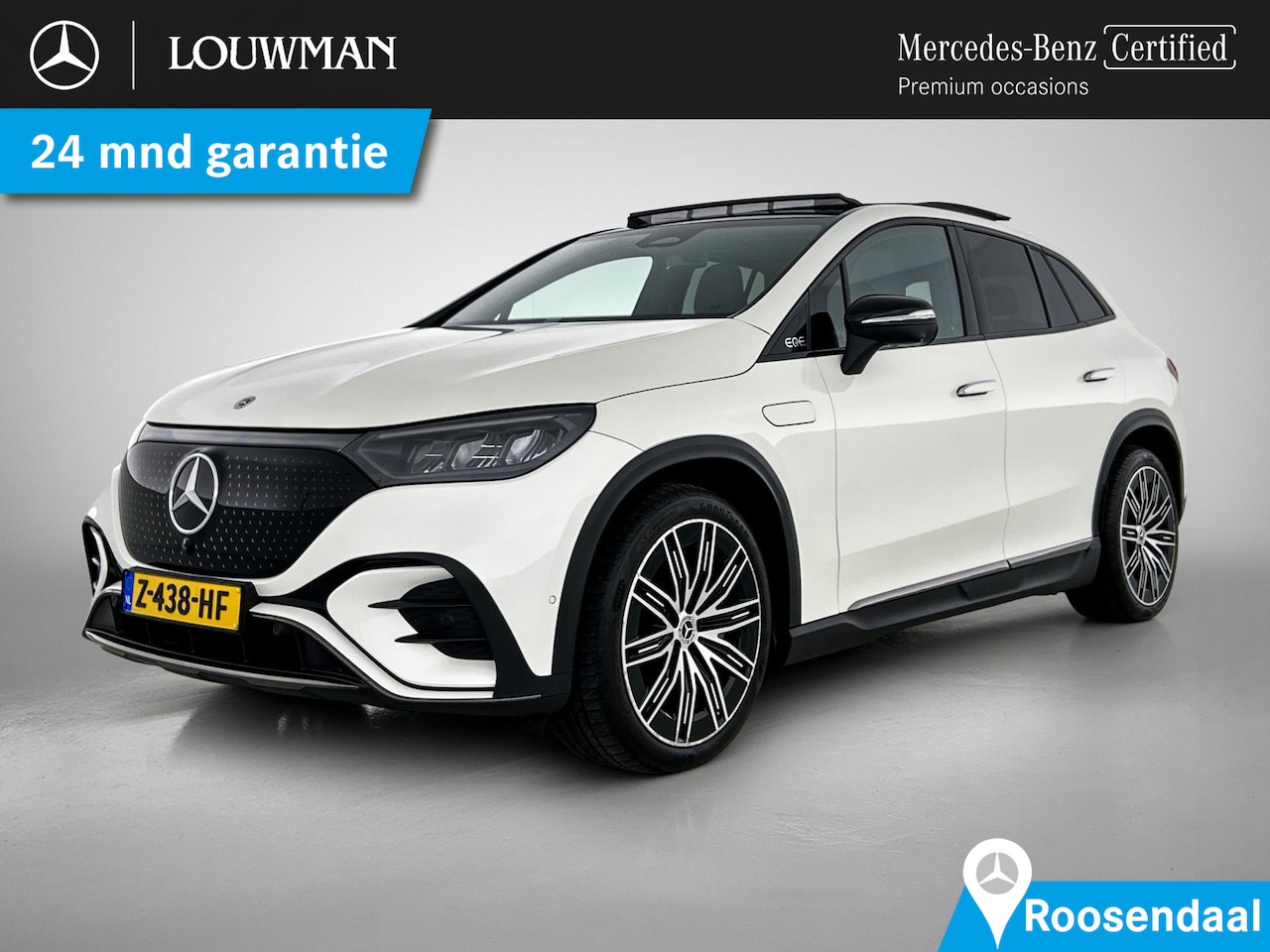 Mercedes-Benz EQE SUV - 350 4Matic AMG Nightpakket 91 kWh | Trekhaak | Airmatic | Panoramadak | Distronic | Alarm - AutoWereld.nl