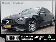 Mercedes-Benz C-klasse - 220 D AMG Line Stoel.electr.Verw Sfeerverl, Hybride Nieuwstaat Grafietgrijs metalliclak
