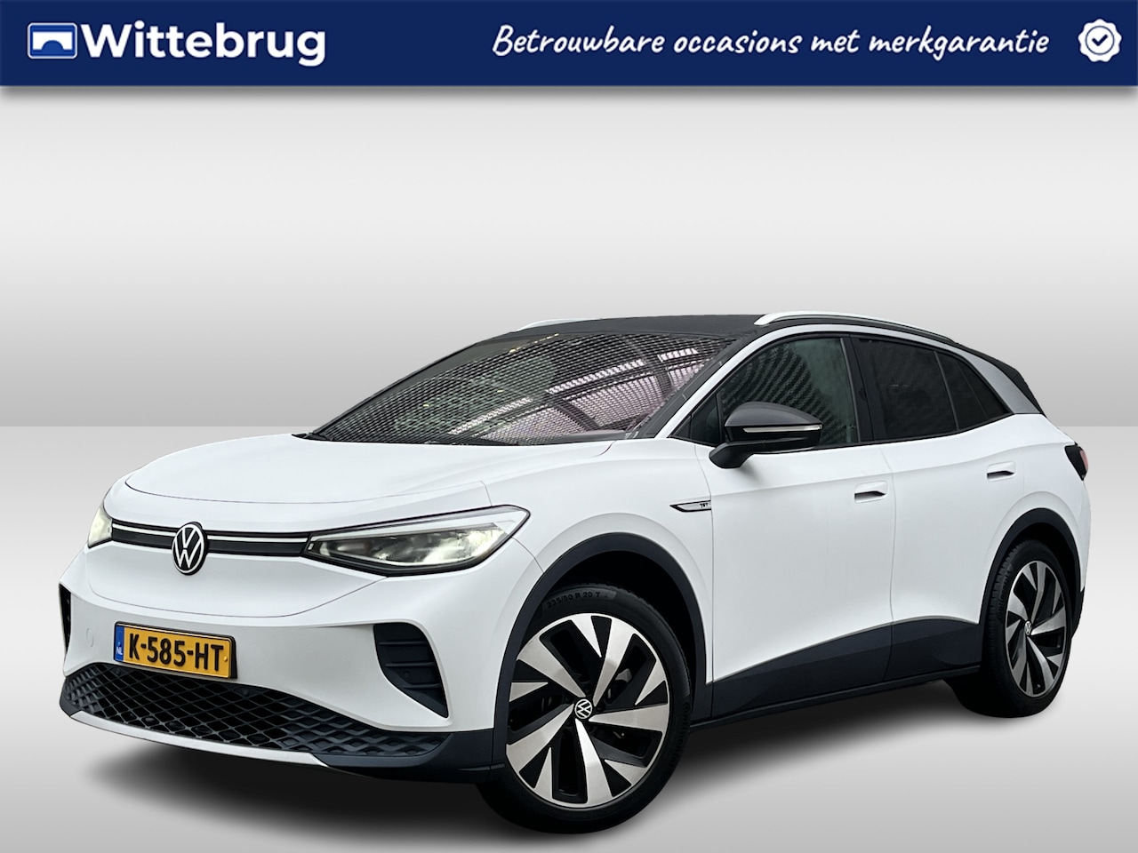 Volkswagen ID.4 - First 77 kWh 204PK / Zwart dak / Achteruitrijcamera / 20" LMV / LED / Stoelverwarming / Ap - AutoWereld.nl