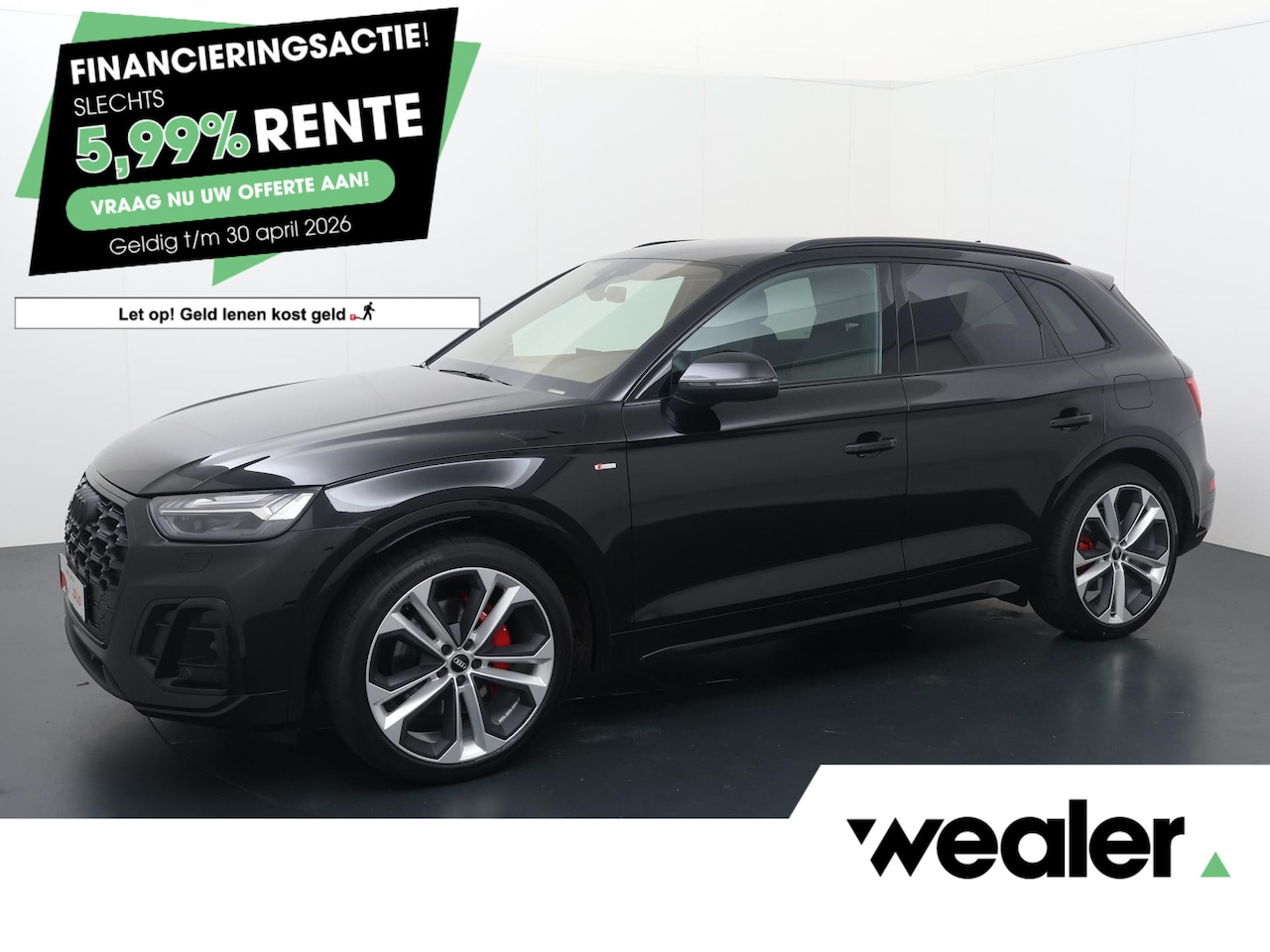 Audi Q5 - 55 TFSI e S edition Competition | 367 PK | SoH 93% | Trekhaak | Luchtvering | Head-up disp - AutoWereld.nl