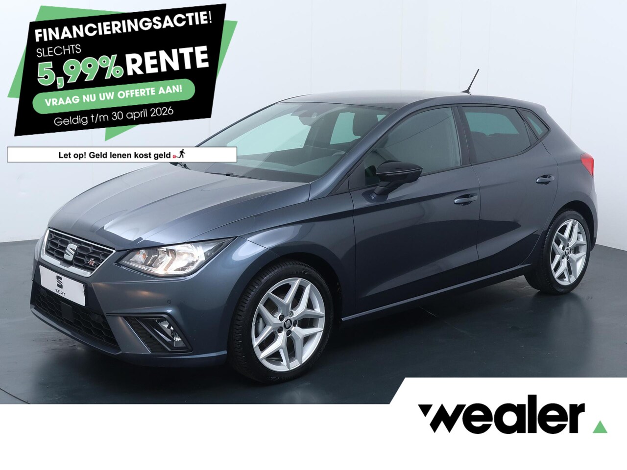 SEAT Ibiza - 1.0 TSI FR Business Intense | 115 PK | Automaat | Achteruitrijcamera | Cruise control | Ap - AutoWereld.nl