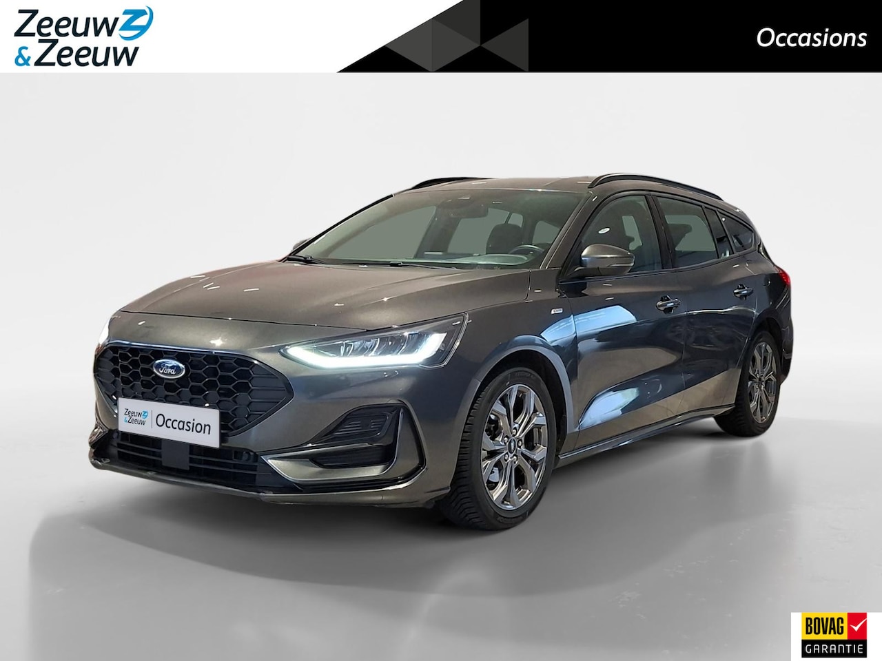 Ford Focus Wagon - 1.0 EcoBoost Hybrid ST-Line 125pk automaat | 1500 kg Aanhanggewicht | Navigatie | Cruise c - AutoWereld.nl