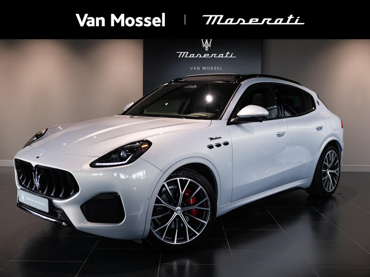Maserati Grecale - 2.0 MHEV Modena 330pk | Climate Pack | Tech Pack | Dubbel glas | Luchtvering | Matrix LED - AutoWereld.nl