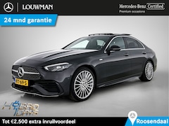 Mercedes-Benz C-klasse - 300 e Business Solution AMG | Panoramadak | Alarm | 360 gr Camera | Car Play | Sfeerverlic