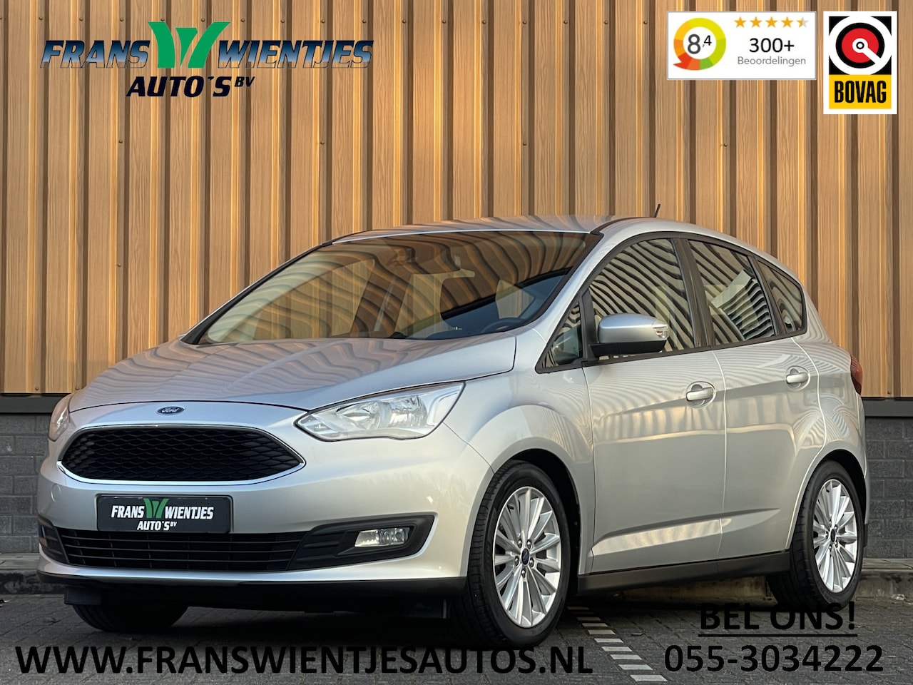 Ford C-Max - 1.5 Titanium | Unieke Kilometerstand! | 1e Eigenaar | Stuurwielverwarming | Stoelverwarmin - AutoWereld.nl