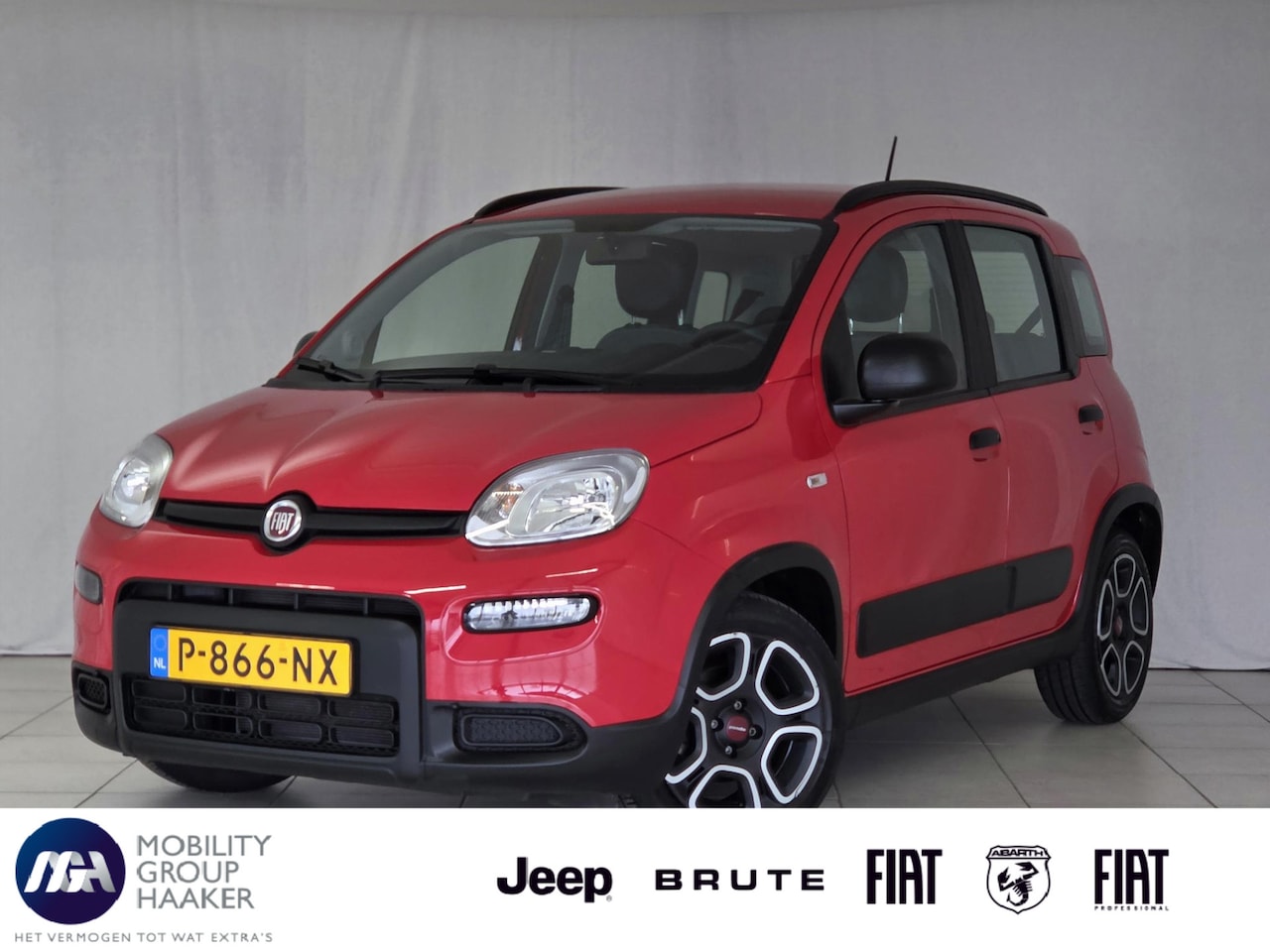Fiat Panda - 1.0 Hybrid Sport | Airco | Bluetooth | 5-Deurs | Hoge Instap - AutoWereld.nl