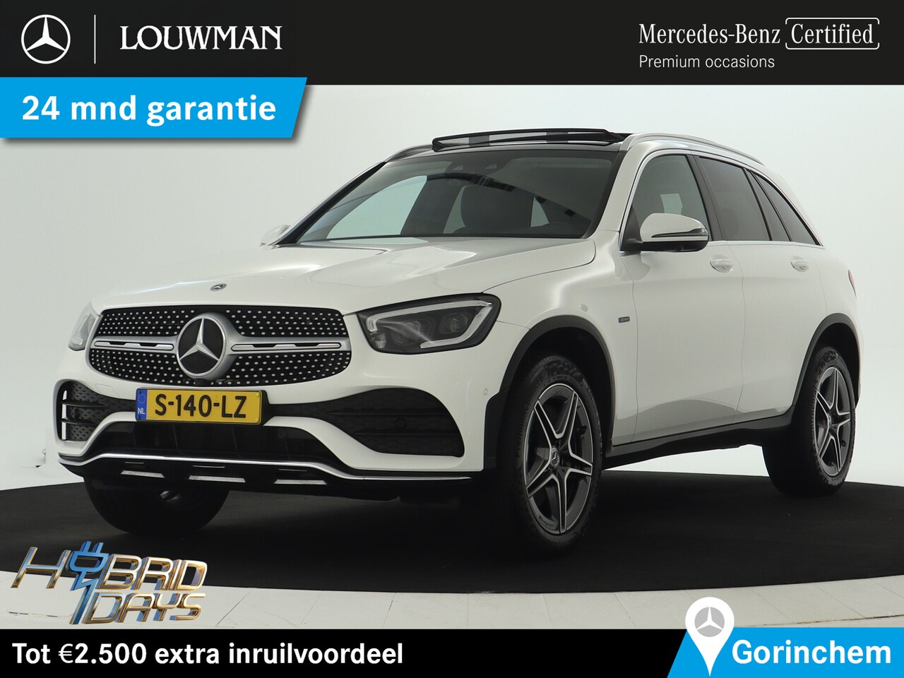 Mercedes-Benz GLC-klasse - 300 e 4MATIC Premium Plus | Panoramadak | Trekhaak | Nightpakket | Inclusief 24 maanden Me - AutoWereld.nl