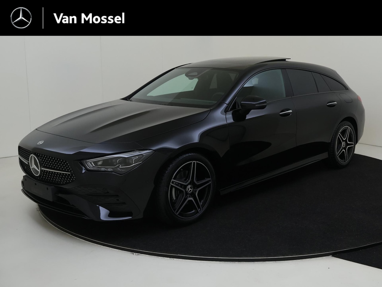 Mercedes-Benz CLA-klasse Shooting Brake - 180 Star Edition AMG Line / Panoramadak/ Nightpakket / DISTRONIC - AutoWereld.nl