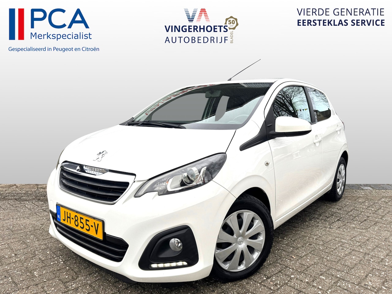 Peugeot 108 - 1.0 e-VTi Active 5-Deurs * Airco * Isofix * Stuurbekrachtiging * Super Zuinig * Vingerhoet - AutoWereld.nl