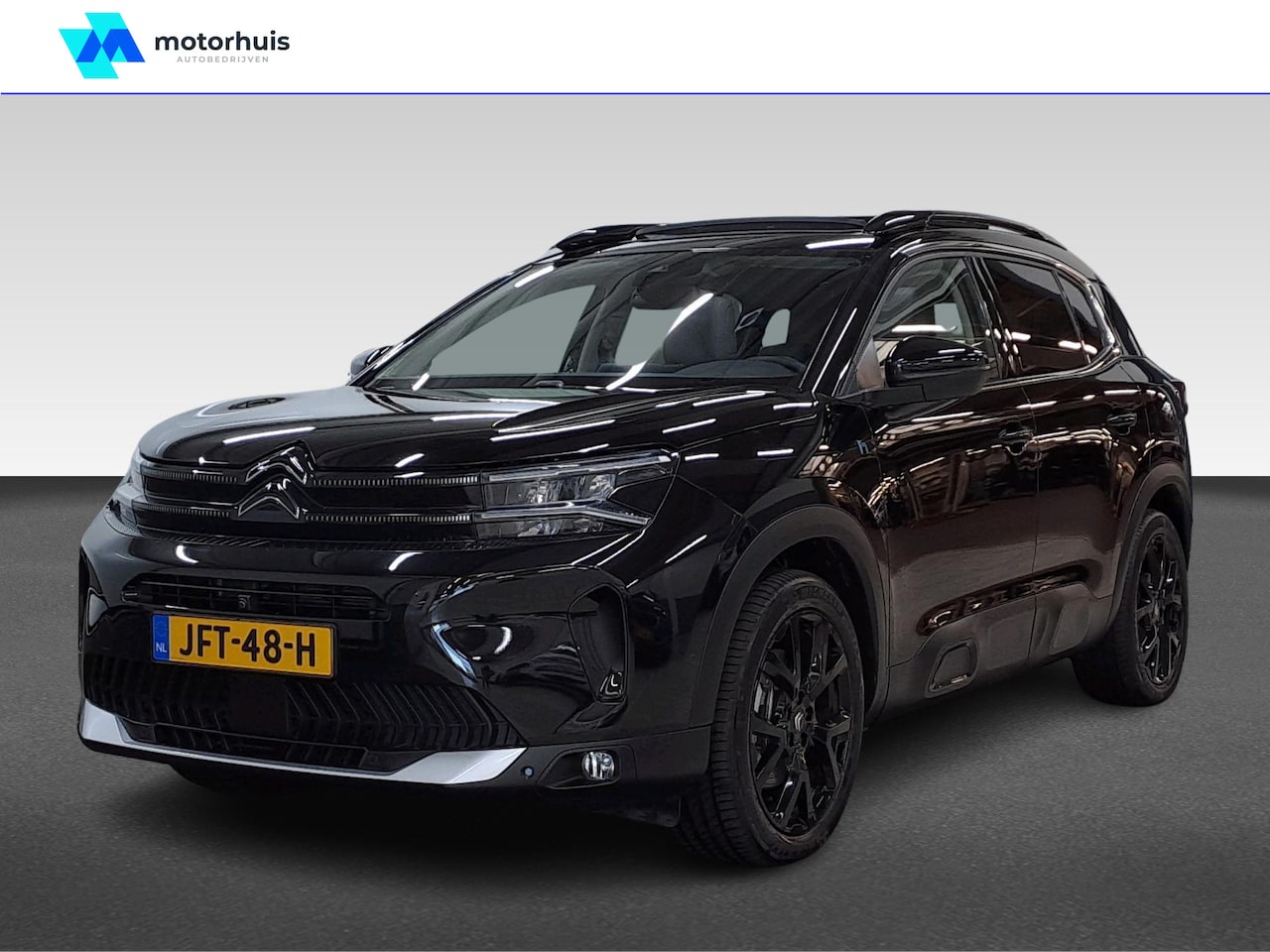 Citroën C5 Aircross - 1.6 HYBRID 180PK PHEV MAX NAVI TEL CAMERA LED PANO SCHUIFDAK 19INCH BLACK AUTOMATIC - AutoWereld.nl