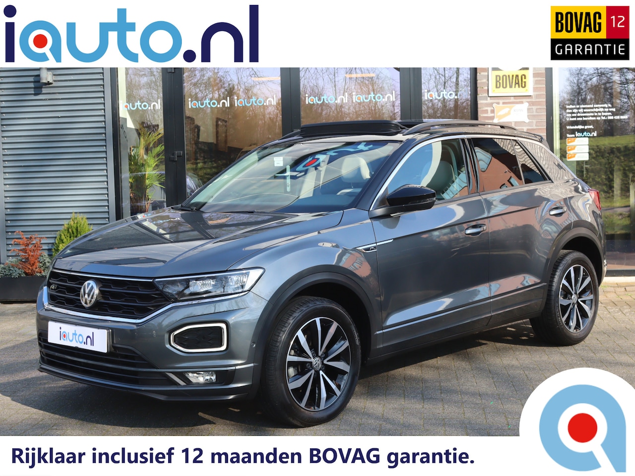 Volkswagen T-Roc - 1.5 TSI 150PK DSG R-Line Pano/Leder/Beats/Keyless/Camera/Virtual Cockpit/LED/ACC/CarPlay - AutoWereld.nl