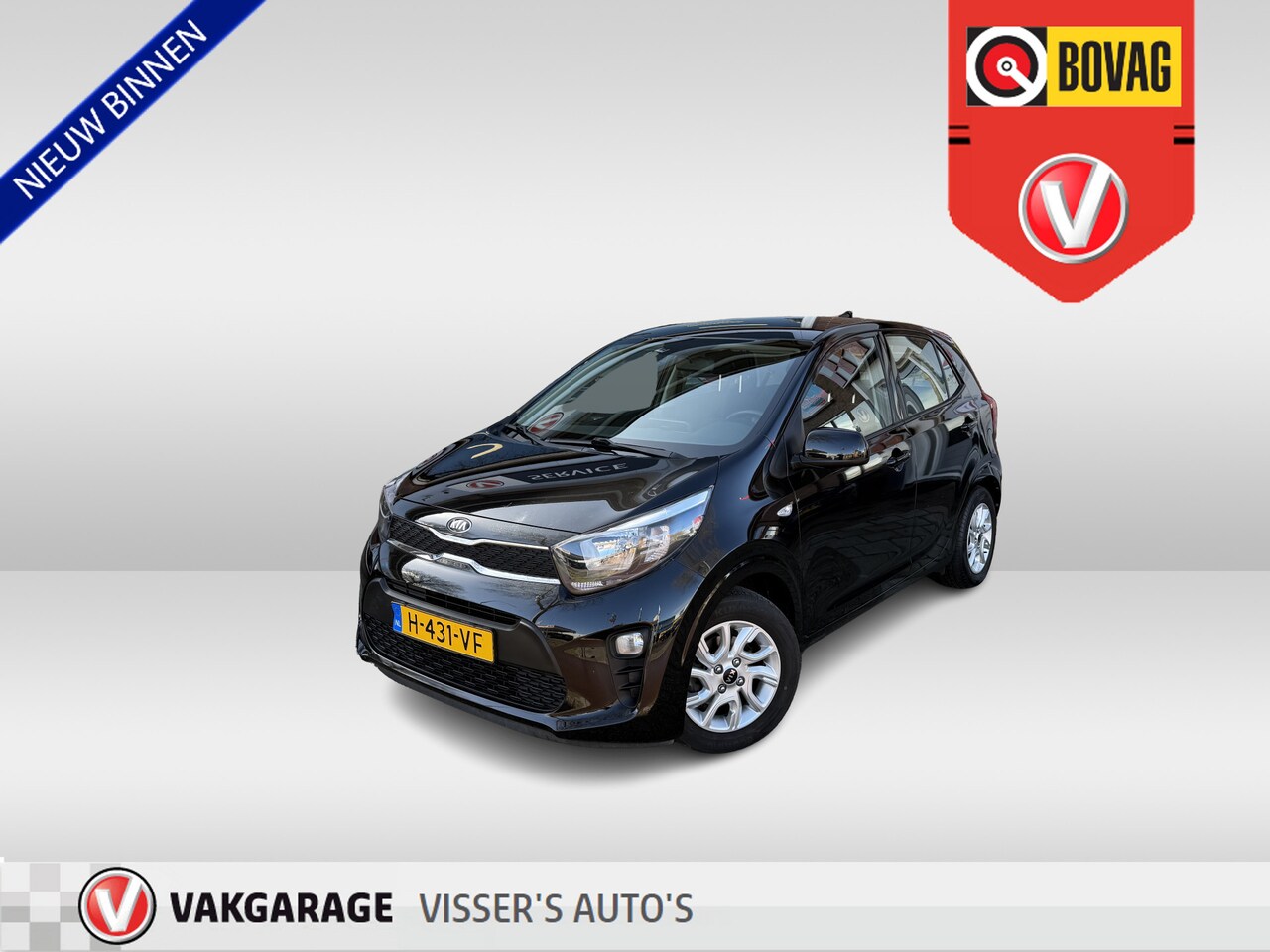 Kia Picanto - 1.0 MPi DynamicLine | achteruitrijcamera | 14 inch velgen | applecarplay/android auto | cr - AutoWereld.nl