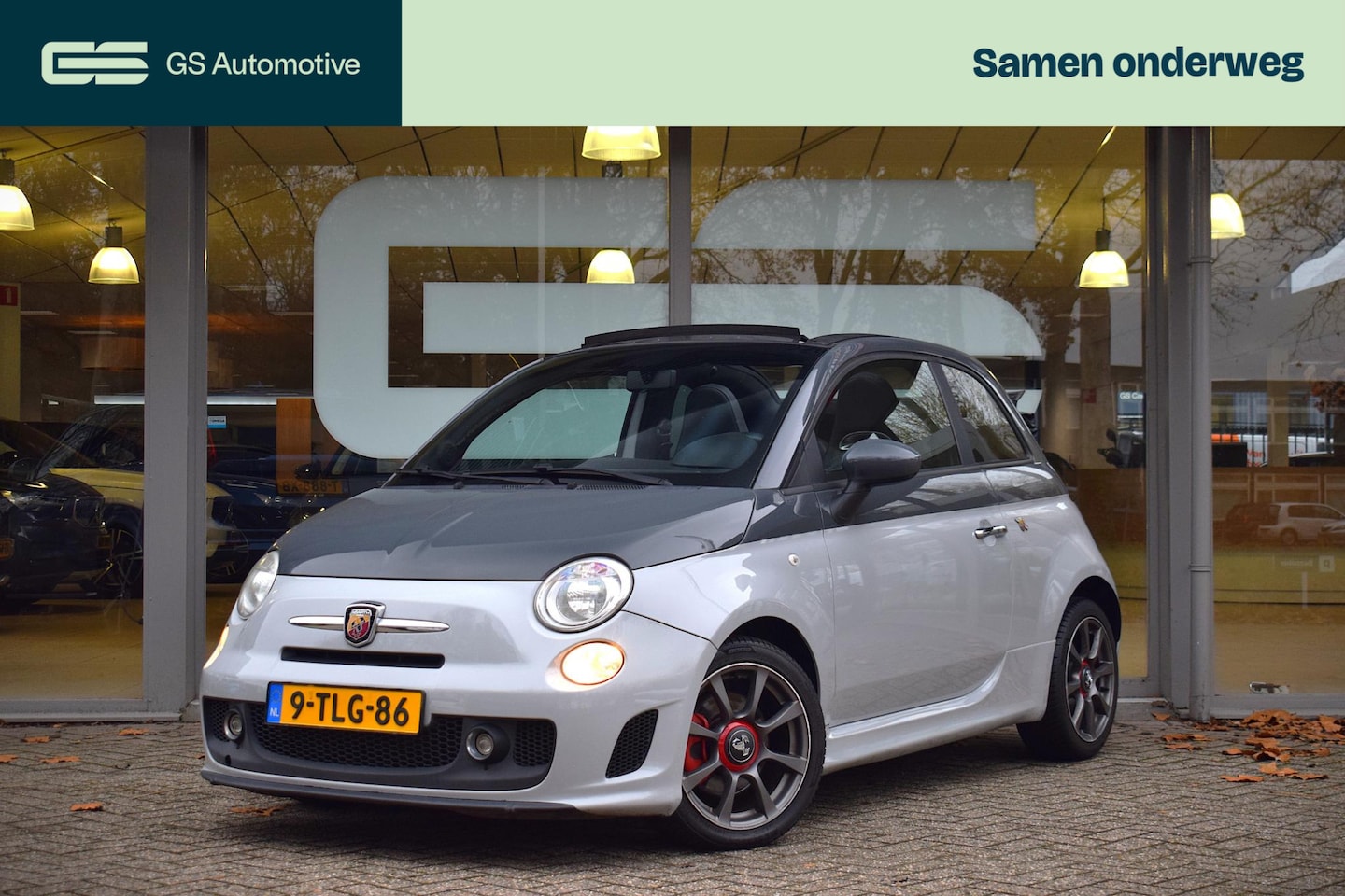 Fiat 500 C - 1.4-16V Abarth Elaborazione uitlaat|Leder|Clima - AutoWereld.nl