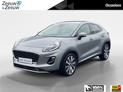 Ford Puma - 1.0 EcoBoost Titanium X 125pk automaat | Dealer onderhouden | Stoel- stuur en voorruitverw