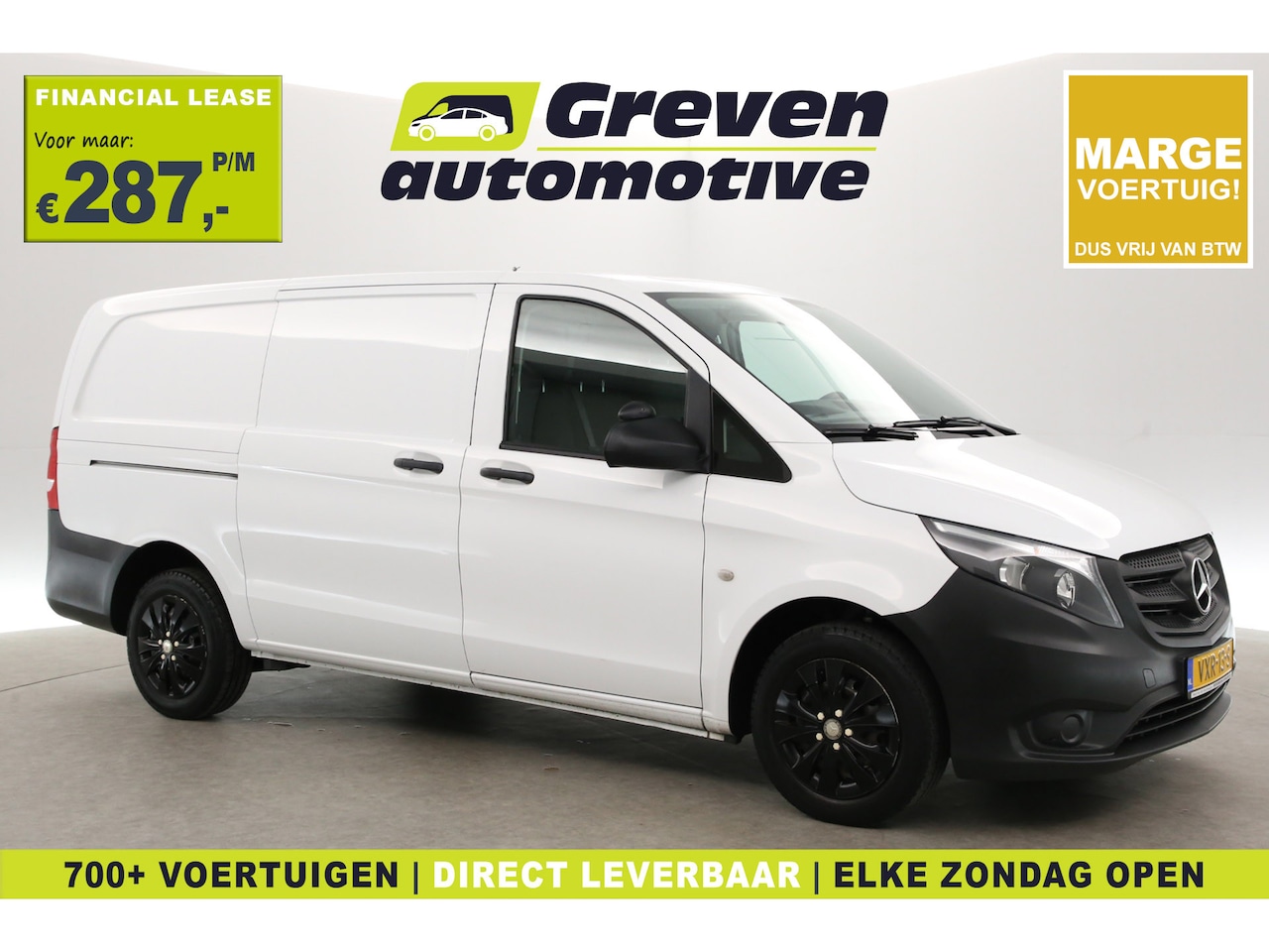 Mercedes-Benz Vito - 111 CDI Lang | MARGE | 3 Zits | Airco | Cruise | Stoelverw. - AutoWereld.nl