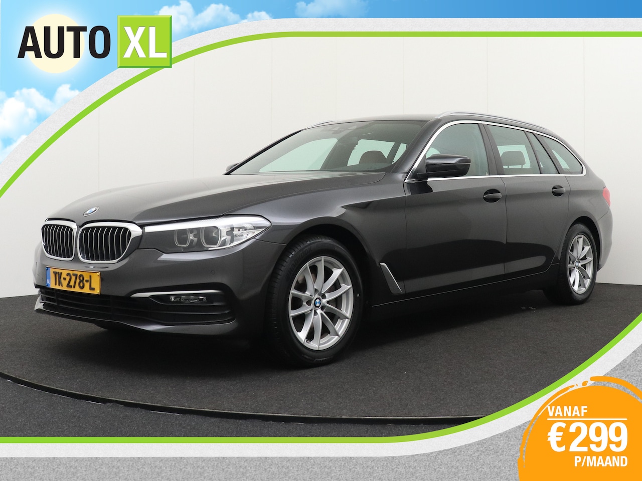 BMW 5-serie Touring - 520i 184 PK Executive Trekhaak Leder Cruise - AutoWereld.nl