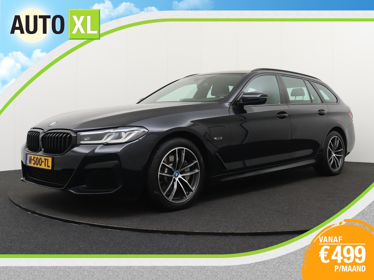 BMW 5-serie Touring - 530e M-Sport Laser-LED Leder/Sportstoel Camera Carplay - AutoWereld.nl