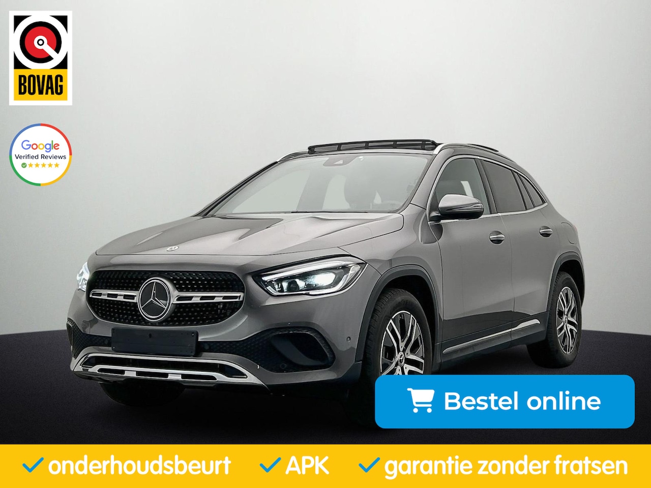 Mercedes-Benz GLA-Klasse - 250 e Progressive Pano|Ambilight|Stoelverw|18"| Widescreen|Parkeerpak|Matrix|Keyless|CarPl - AutoWereld.nl