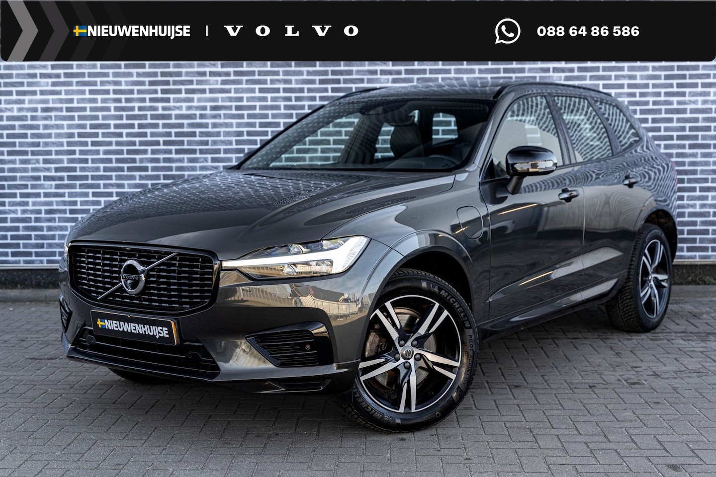 Volvo XC60 - 2.0 T6 Plug-in hybrid AWD R-Design | Stoelventilatie | Stoelmassage | Nappaleder | Trekhaa - AutoWereld.nl