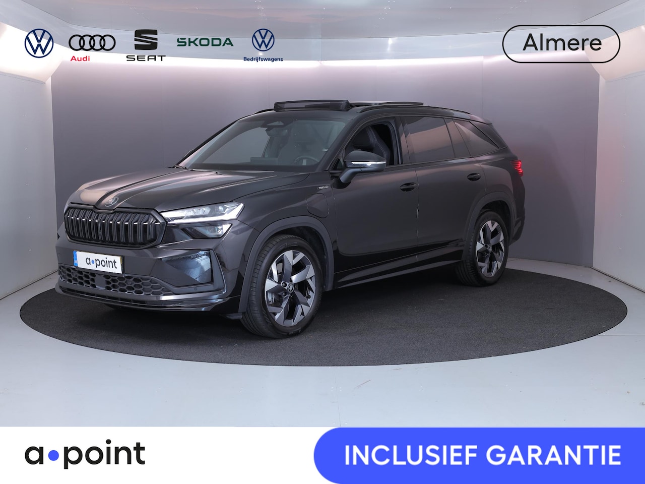 Skoda Kodiaq - 1.5 TSI PHEV Sportline Business 204 pk Automaat (DSG) | Verlengde garantie | Navigatie | T - AutoWereld.nl