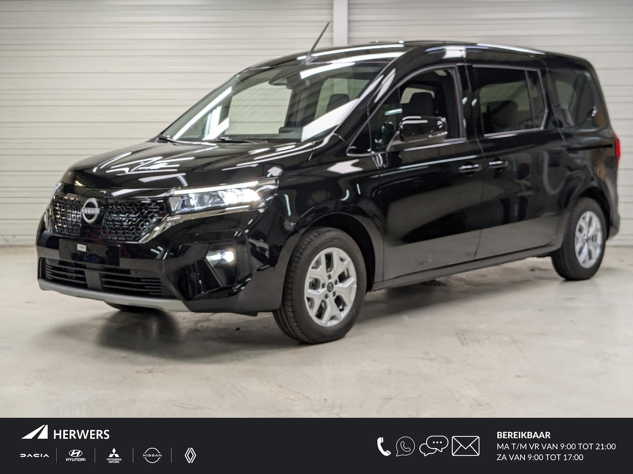 Nissan Townstar Evalia - N-Connecta L2 45 kWh / €4.750,- Nissan Voorraadvoordeel / 265 KM WLTP Range / 7 Zitplaatse - AutoWereld.nl