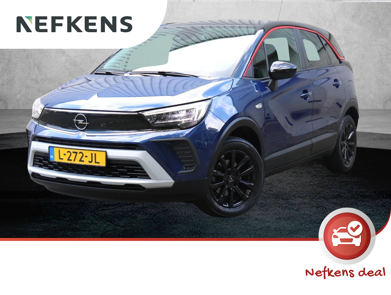 Opel Crossland - 110PK GS-Line Two Tone | Stoel stuurverwarming | Apple Carplay & Android Auto | 18" LMV | - AutoWereld.nl