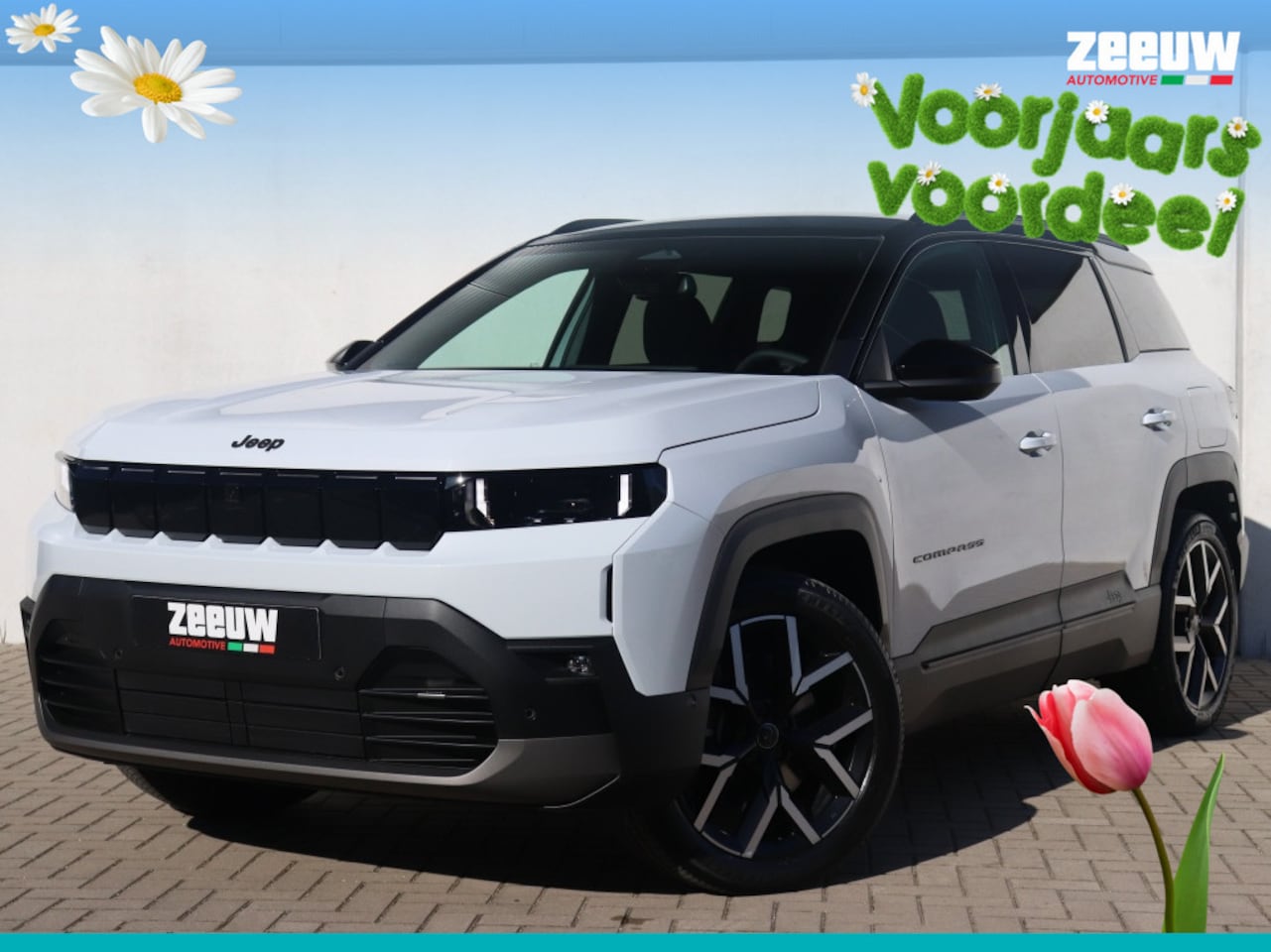 Jeep Compass - First Edition 74 kWh | Boek nu uw proefrit! - AutoWereld.nl