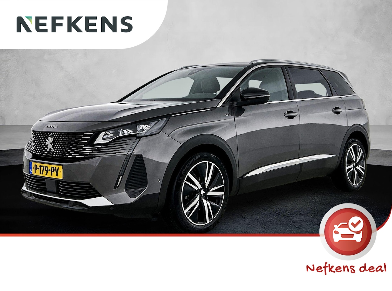 Peugeot 5008 - SUV GT Pack Business 130pk Automaat | 7 Zitplaatsen | Navigatie | 360° Camera | FOCAL Prem - AutoWereld.nl