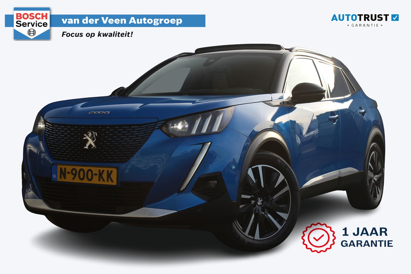 Peugeot e-2008 - EV GT Pack 50 kWh | Incl. 12 maanden garantie | Voorstoelen verwarmd | Cruise control | Pa - AutoWereld.nl