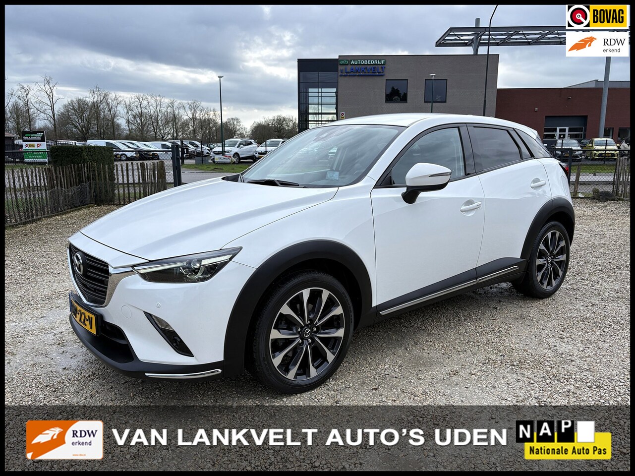 Mazda CX-3 - 2.0 SkyActiv-G Luxury HEAD-Up, Leder, Keyless, Dealer onderh. - AutoWereld.nl