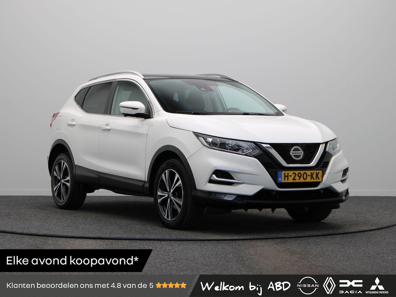 Nissan Qashqai - 140pk DIG-T N-Connecta | Panoramadak | Climate control | Navigatie | Keyless entry | Rondo - AutoWereld.nl