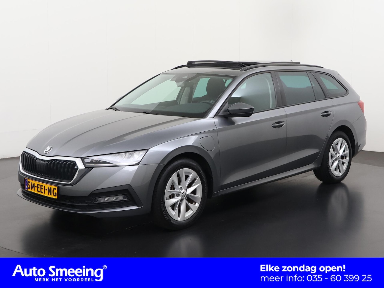 Skoda Octavia Combi - 1.4 TSI iV PHEV Ambition | Panoramadak | Trekhaak | Stoel & Stuurverwarming | Zondag Open! - AutoWereld.nl