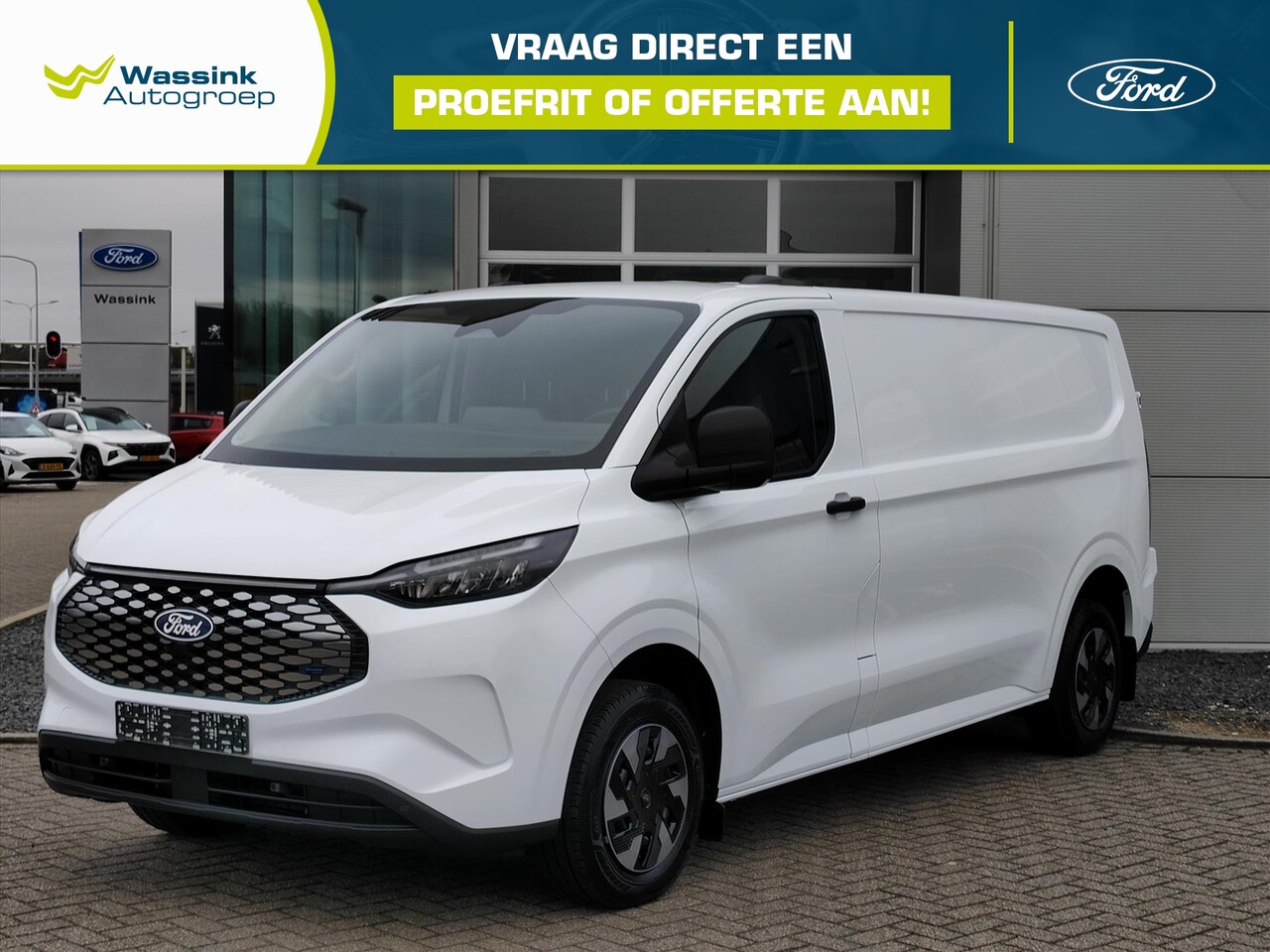Ford Transit Custom - GB 65kWh 218pk L2H1 340 Trend | Trekhaak | Driver assistent pack premium | - AutoWereld.nl
