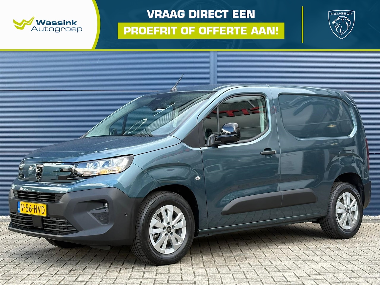 Peugeot e-Partner - EV 50kWh 136pk L1 | Navigatie | Digitale binnenspiegel | Apple Carplay & Android Auto | - AutoWereld.nl