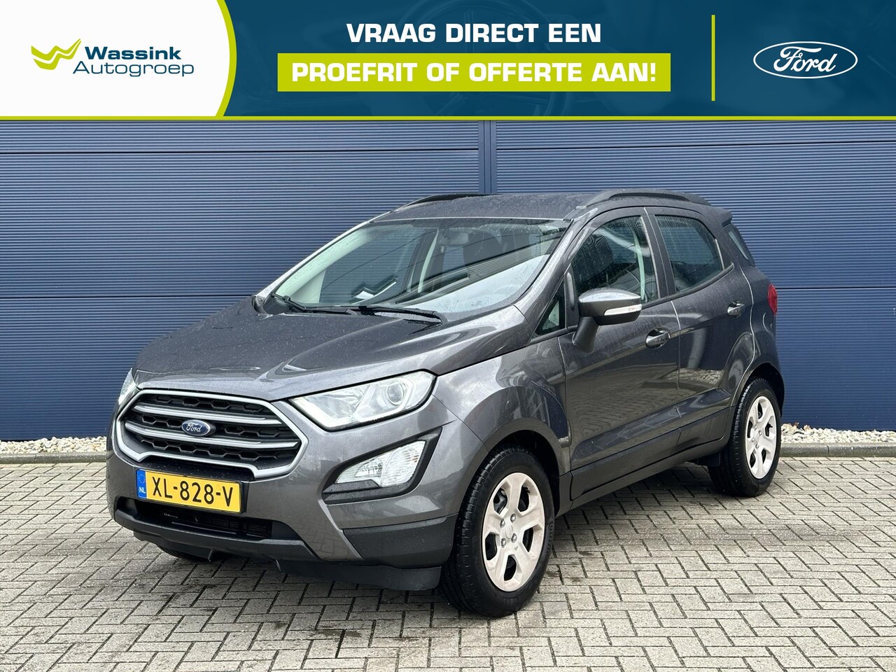 Ford EcoSport - 1.0 EcoBoost 125pk Trend Ultimate | Trekhaak | Navigatie | Parkeer Camera - AutoWereld.nl