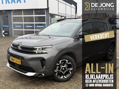 Citroën C5 Aircross - 1.2 Hybrid 136 Max ALL-IN RIJKLAARPRIJS/Open dak/Camera/Keyless/Duo Tone/18"Velgen