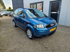Audi A2 - 1.4 Pro Line 2005 Blauw|Clima|Elekrt Ramen