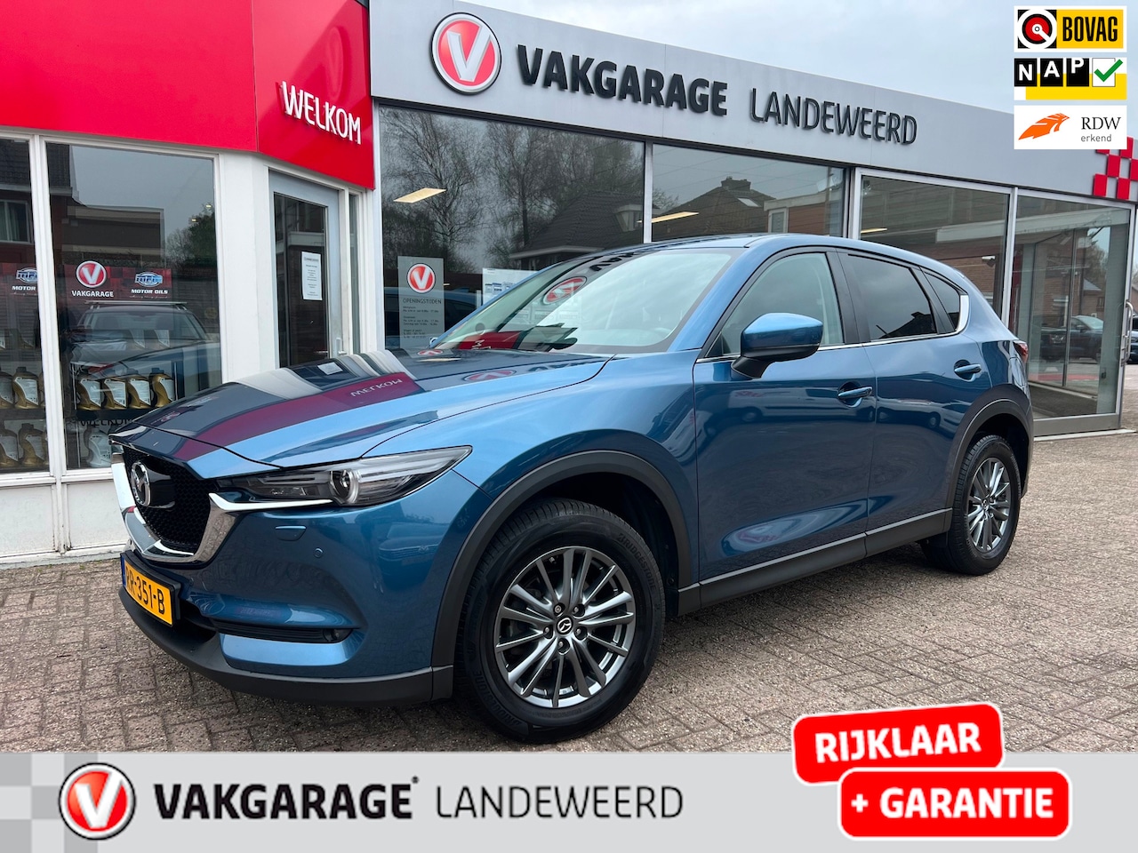 Mazda CX-5 - 2.0 SkyActiv-G 165 Skylease GT 2.0 SkyActiv-G 165 Skylease GT, trekhaak, CarPlay - AutoWereld.nl