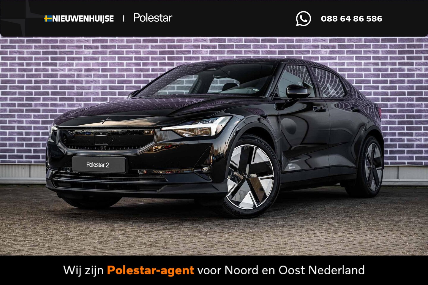 Polestar 2 - Long Range Single Motor Plus 82 kWh Nieuw op voorraad | Pilot Pack | Climate Pack | Pixel - AutoWereld.nl