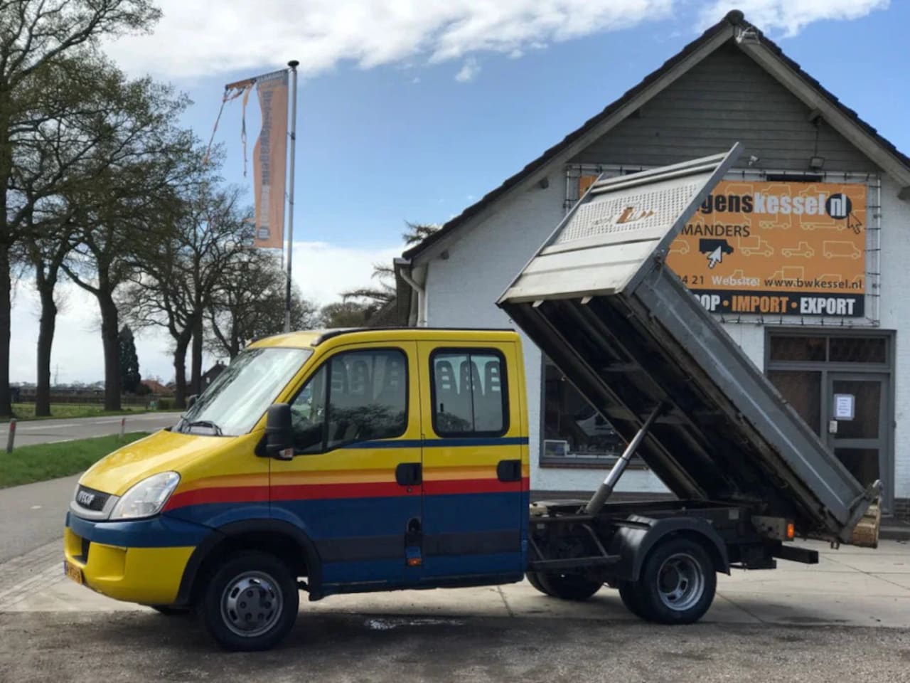 Iveco Daily - 35C13 kipper / tipper / AC DC dubbele cabine - AutoWereld.nl